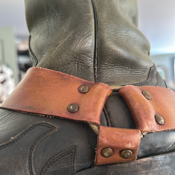 Stetson Leather Harness Boots - Picture 9 of 10